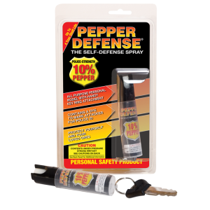 Pepper Defense 3/4 oz. Self-Defense Pepper Spray with Key Ring