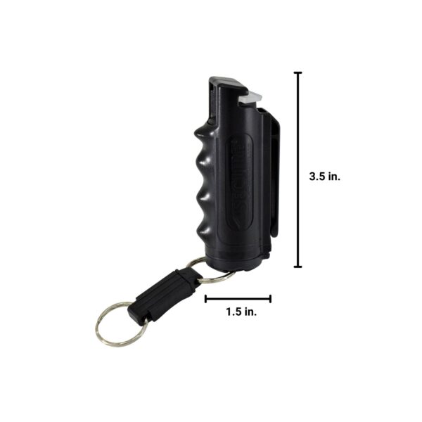 Pepper Defense SSTG-4B Pepper Spray Dimensions