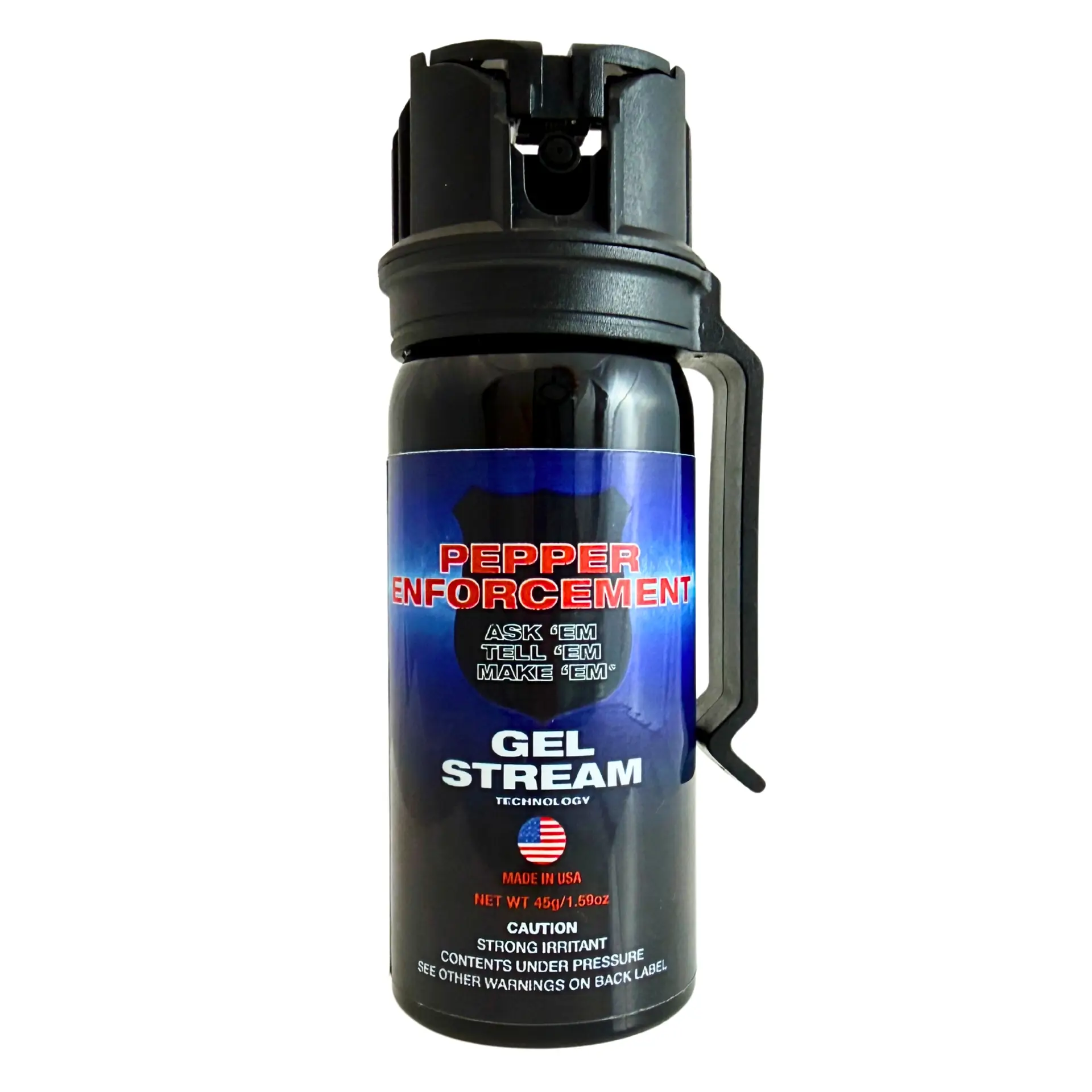 Pepper Enforcement Gel Pepper Spray, 1.5 oz. flip-top canister