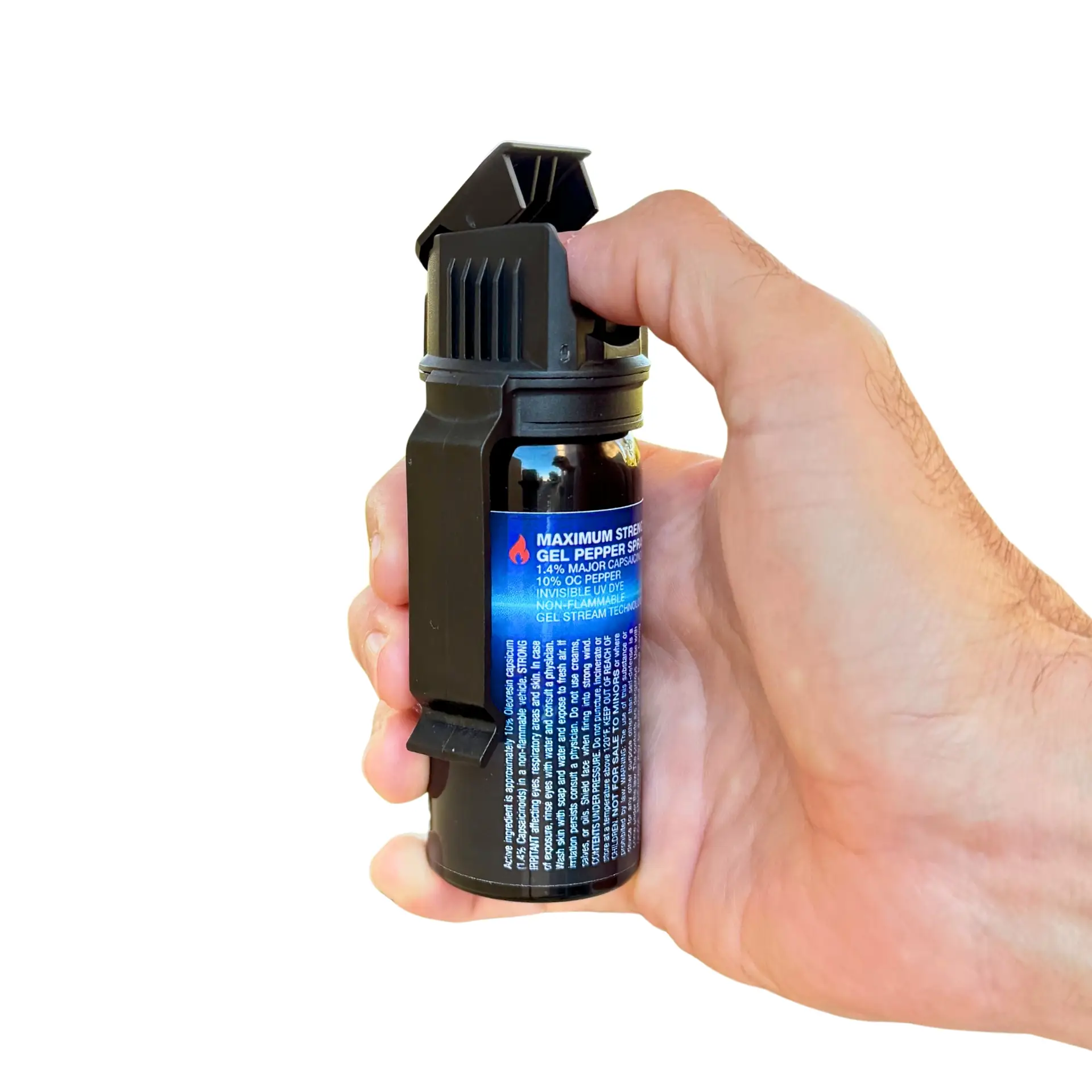 Pepper Enforcement Gel Pepper Spray, 1.5 oz. flip-top canister