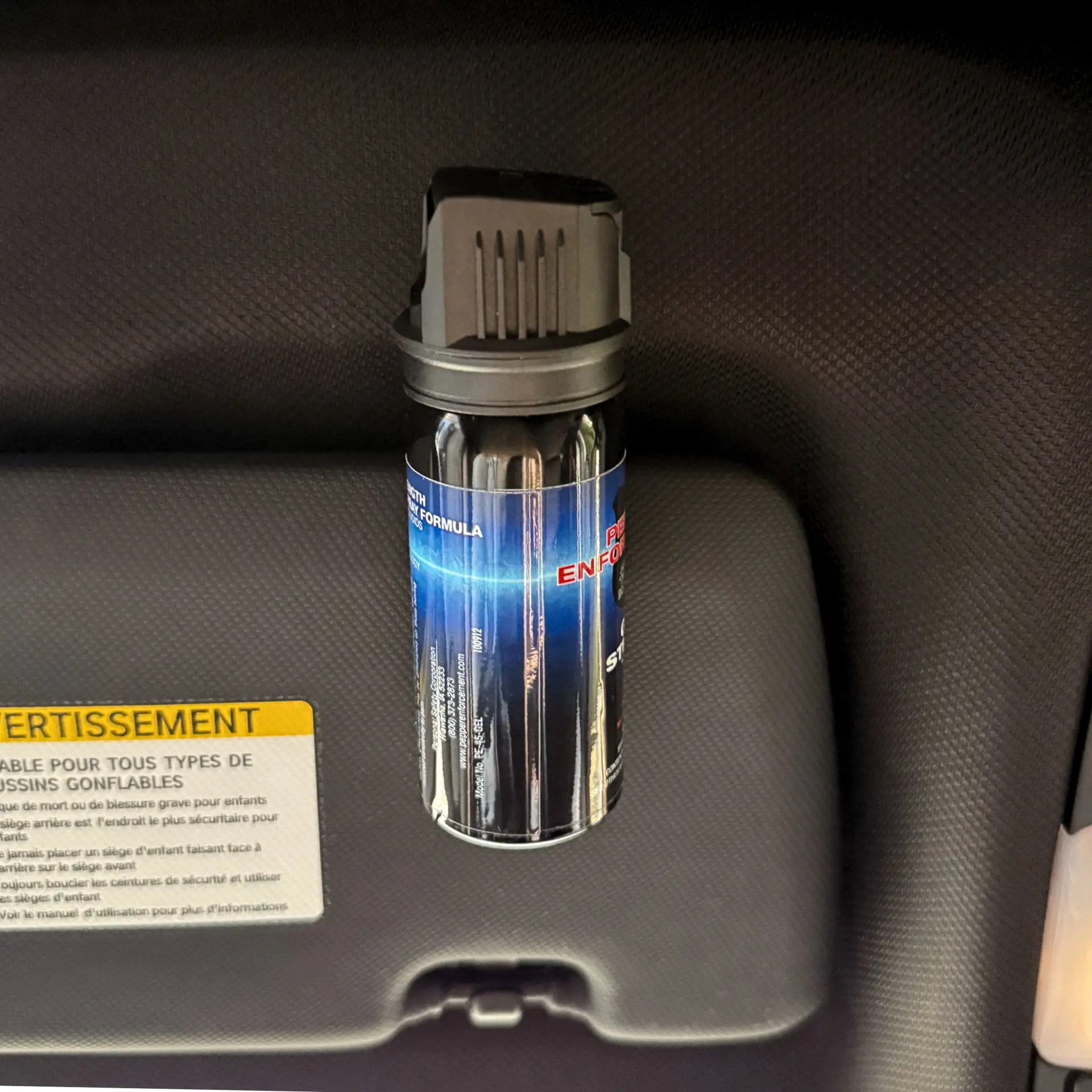 Pepper Enforcement Gel Pepper Spray, 1.5 oz. flip-top canister