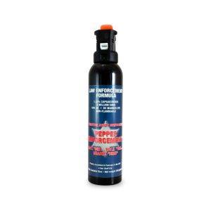 Pepper Enforcement PE-9 Stream Pepper Spray, 9 oz. Canister.