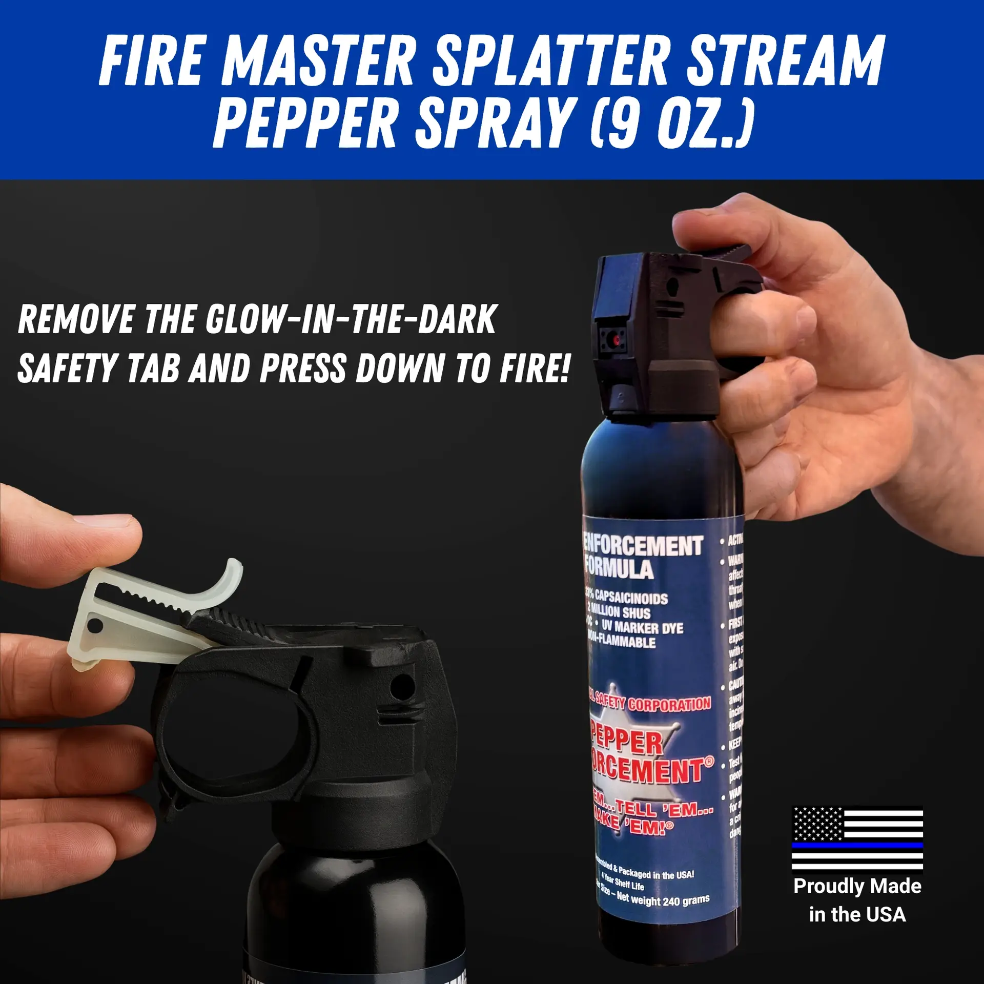 PE-9 9 oz. Pepper Spray